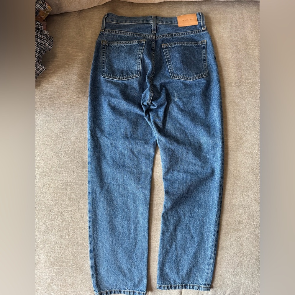 Everlane The ’90s Cheeky Jean Women’s High Rise Straight Leg Denim 26 Ankle - Picture 8 of 12